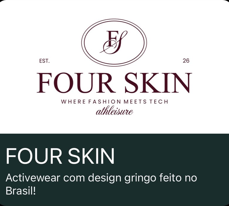 Banner da Four Skin na home do app Mouvy